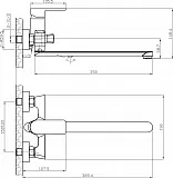 Смеситель Agger Brilliant A0321100 универсальный фото 6