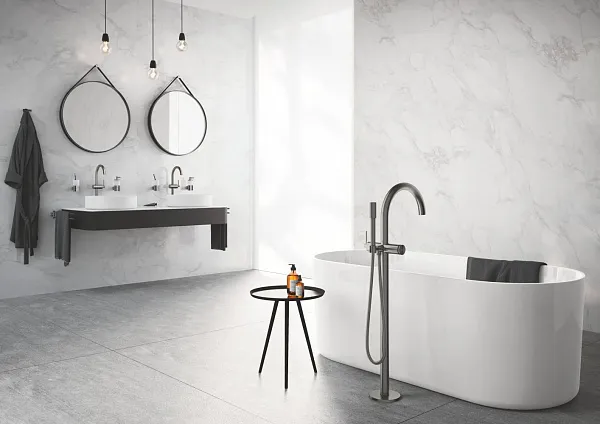 Смеситель Grohe Atrio New 32653AL3 для ванны с душем напольный фото 3