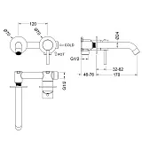 Смеситель для раковины TIMO Saona 2372/16SM фото 2