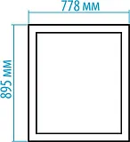 Зеркало Misty Анна 78x90 П-Анн-03080-410 фото 5
