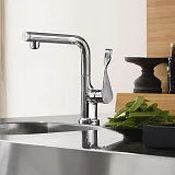 Смеситель Axor Citterio 39860000 для кухонной мойки фото 2