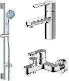Комплект смесителей Bravat Stream-D F00311C 3 в 1 фото 1