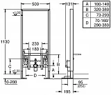 Инсталляция для биде Grohe Rapid SL 38581001 фото 2
