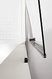 Душевая дверь в нишу Cezares ECO-O-B-1-90-C-Cr стекло прозрачное фото 4