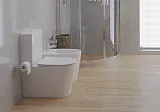 Унитаз-компакт Aquatek Вега AQ2904-00 напольный безободковый с сиденьем микролифт и бачком фото 3
