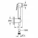 Гигиенический душ Grohe Tempesta-F 26352000 фото 2