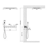 Душевой комплект TIMO Saona SX-2319/18SM фото 2