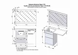 Тумба с раковиной Style Line Даллас 55 см фото 5
