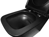 Унитаз Azario AZ-0052-UQ1MB подвесной безободковый с сиденьем микролифт фото 7