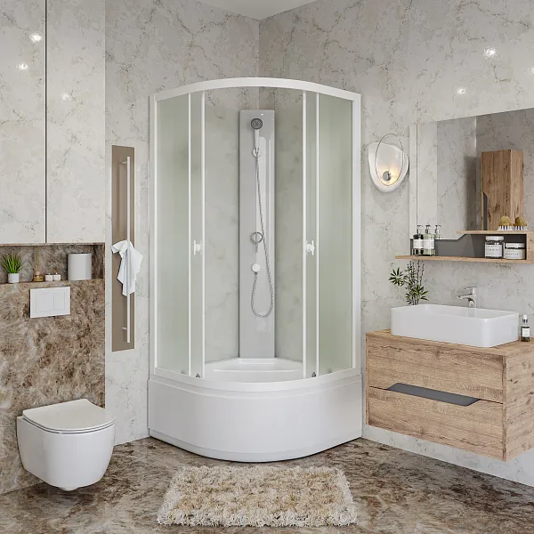 Душевая кабина Niagara Promo P90/40/MT/BK фото 3