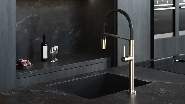 Смеситель для кухонной мойки Boheme Kitchen 114-NB фото 2