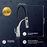 Смеситель для кухонной мойки PAINI Barolo A9CR557LMKM фото 11