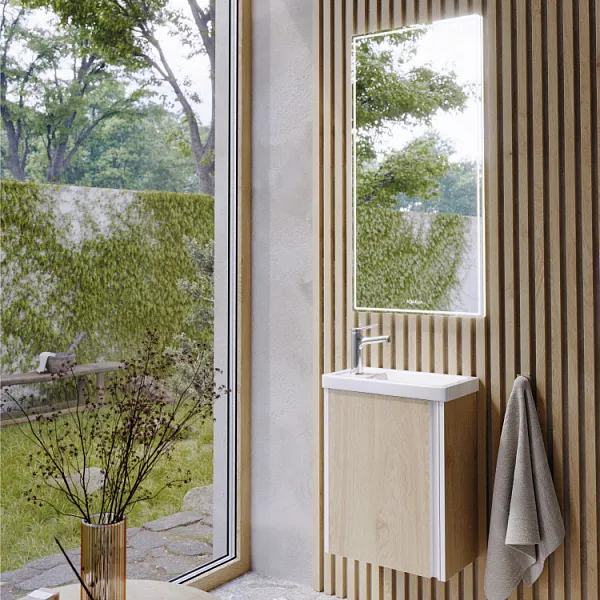 Зеркало Aqwella UM 40x90 UM0204 с подсветкой фото 1