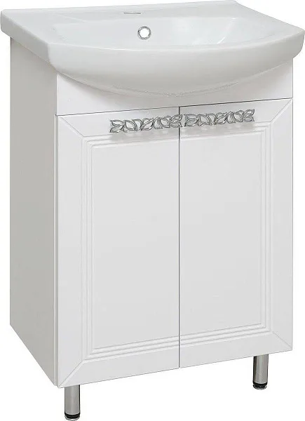 Мебель для ванной Runo Монро 55 напольная фото 3