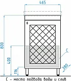 Мебель для ванной Style Line Канна 50 напольная фото 6