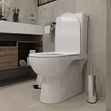 Унитаз-компакт Teymi Alina W00091 напольный безободковый с микролифтом фото 6