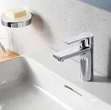 Смеситель Kludi Zenta SL 482660565 для раковины с донным клапаном фото 2