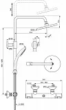 Душевая стойка Ideal Standard Ceratherm t25 A7700AA фото 6
