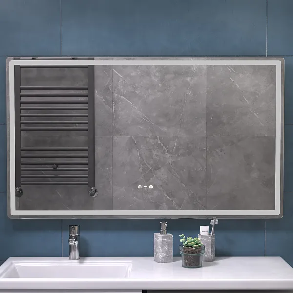 Зеркало Vigo Geometry Step 70x120 4630297361988 с подсветкой фото 4