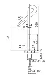 Смеситель для раковины Wonzon & Woghand LOOP WW-112-00-508 фото 1