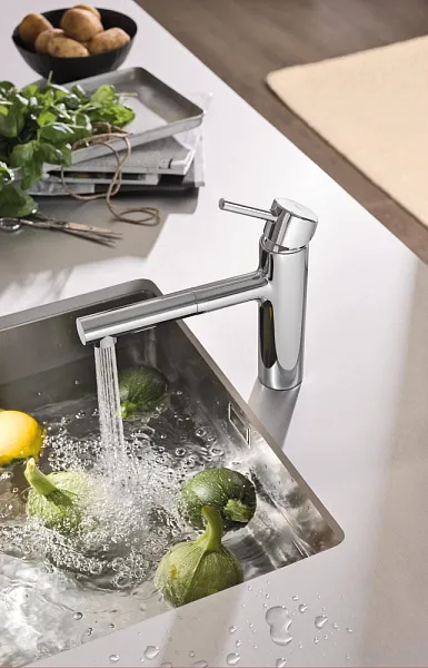 Смеситель Grohe Concetto New 30273001 для кухонной мойки фото 4