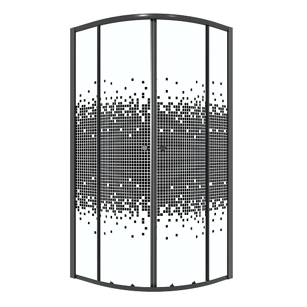 Душевой уголок Niagara Eco NG-1003-14BLACK фото 2