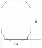 Крышка-сиденье Caprіgo Tempo-47 G-007 с микролифтом фото 2