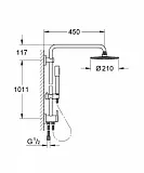 Душевая стойка Grohe Rainshower 27058000 фото 5