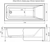 Акриловая ванна Aquanet Bright 175x75 00216295 фото 7