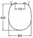 Крышка-сиденье Ideal Standard Connect E712801 фото 2