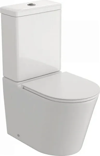 Унитаз-компакт Teymi Rita R W01656 напольный безободковый с микролифтом фото 5