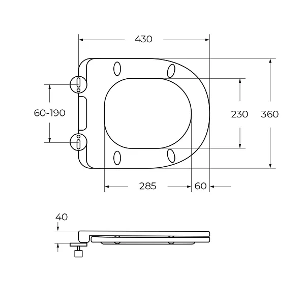 Чаша BelBagno UNO BB3105CHR/SC фото 14