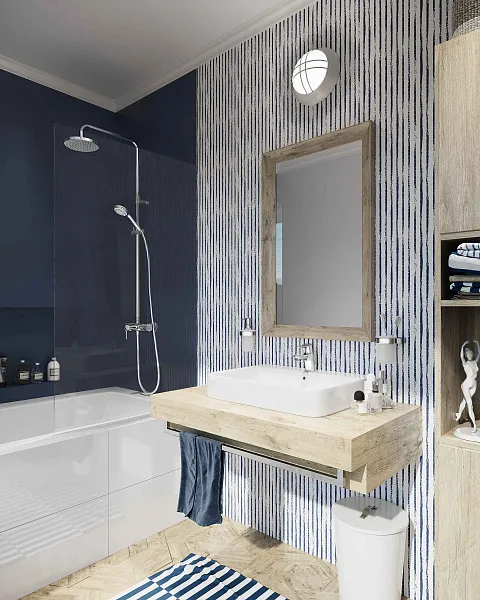 Комплект смесителей Kludi Pure&Easy 376850565 3 в 1 фото 4