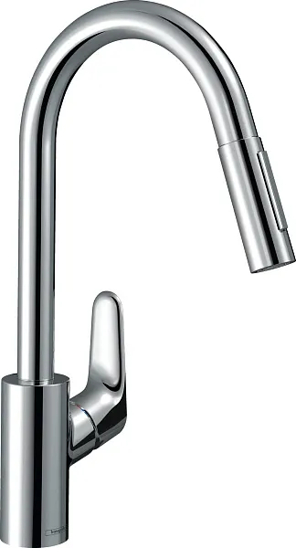Смеситель Hansgrohe Focus M41 31815000 для кухонной мойки фото 1