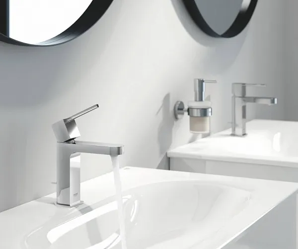 Смеситель Grohe Plus 32612003 для раковины с донным клапаном фото 2