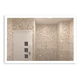 Зеркало Mixline Ливия 80x120 4620001988013 с подсветкой фото 2