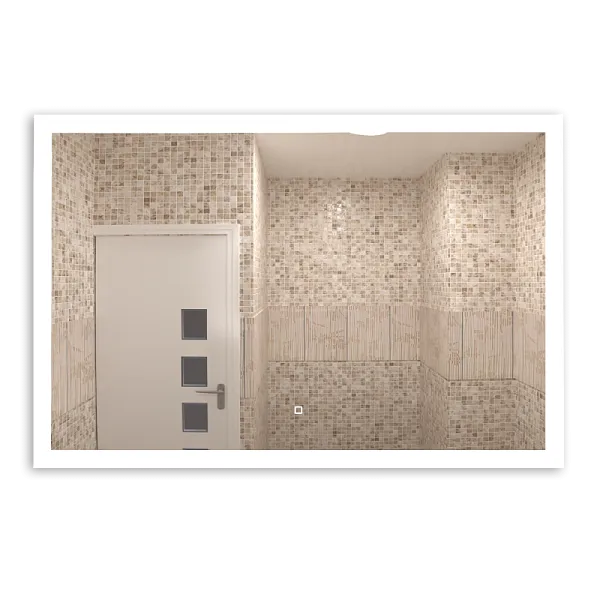 Зеркало Mixline Ливия 80x120 4620001988013 с подсветкой фото 2