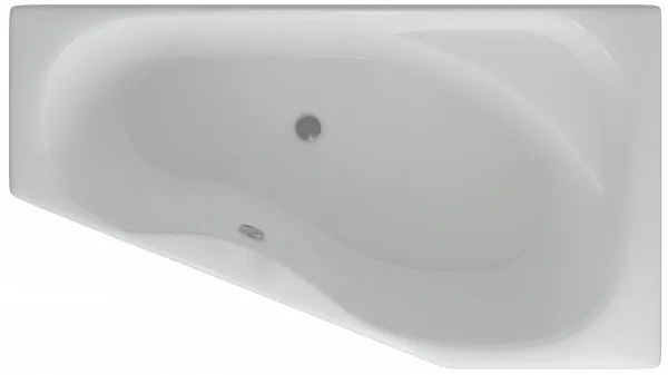 Акриловая ванна Aquatek Медея 170x95 MED180-0000038 правая вклеенный каркас фото 1