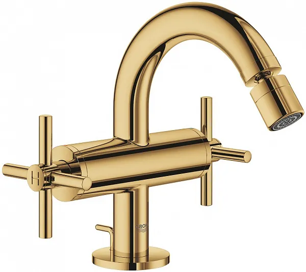 Смеситель Grohe Atrio New 24027GL3 для биде с донным клапаном фото 1