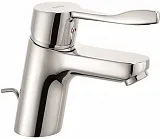 Смеситель Kludi Pure&Easy Care 372840565 для раковины с донным клапаном фото 1