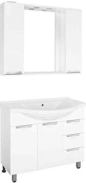 Тумба с раковиной Style Line Жасмин 95 напольная фото 3