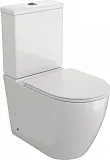 Унитаз-компакт Watersense Milana R W00747 напольный безободковый с микролифтом фото 5