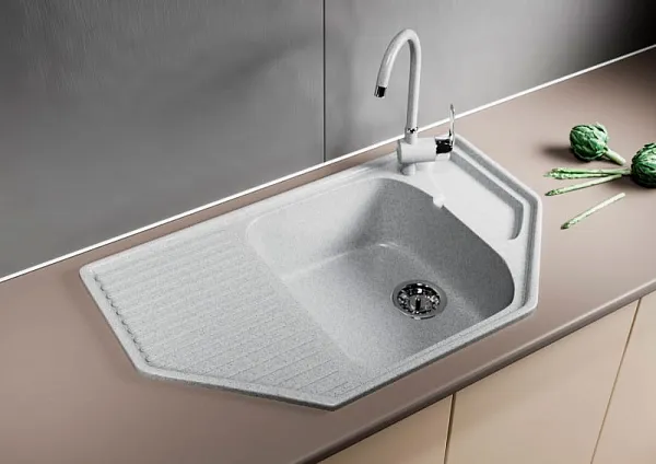 Кухонная мойка Mixline ML-GM24-310 Серая 525193 фото 4