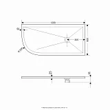 Душевой поддон RGW Stone Tray 16154128-02R фото 1