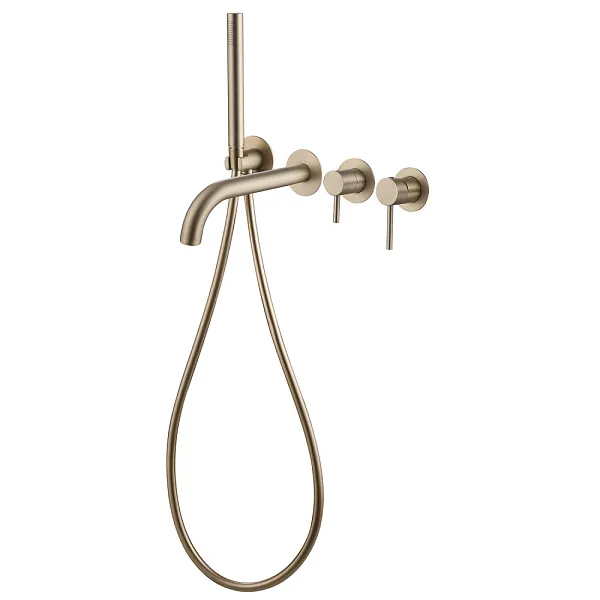 Смеситель для ванны с душем ABBER Wasser Kreis AF8130G фото 2