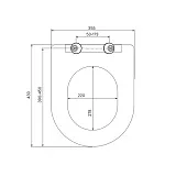 Крышка-сиденье Iddis Optima Home 001DPSEi31 быстросъемное с микролифтом фото 11