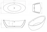 Акриловая ванна Vincea 180x85 VBT-203 фото 3