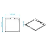 Душевой поддон RGW STA 16330100-04 фото 2