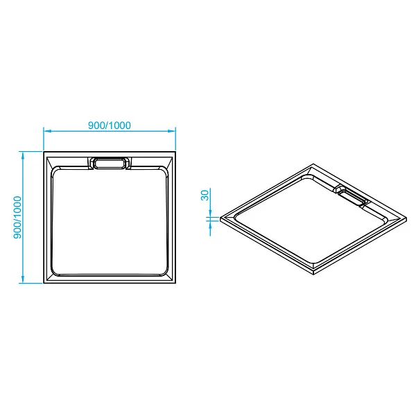 Душевой поддон RGW STA 16330100-04 фото 2