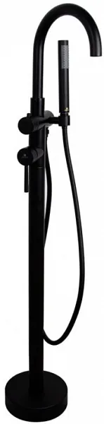 Смеситель Kaiser Merkur Matt Black 26282-2 для ванны с душем фото 1